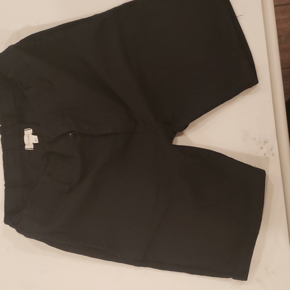 Lil legs black shorts 6y